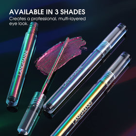 Jolilab lifestyle evening look showcasing multichrome sparkle for striking night makeup