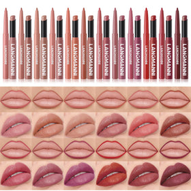 Jolilab lipstick swatches on arm showing true shades and color payoff
