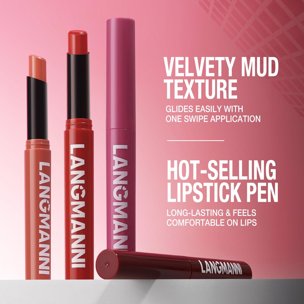 jolilab lipsticks in hand showing size scale benefit travel-friendly kit