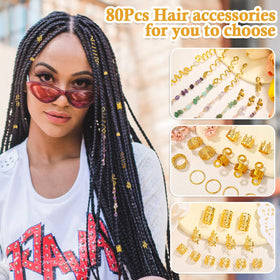 Jollidecor beading needle with accessories layout for easy application