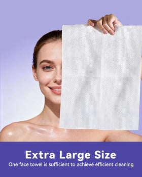 Jolly Care wipe removing makeup wet for gentle thorough cleaning