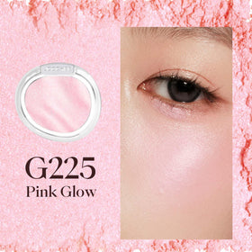 JOOCYEE macro texture close-up highlighting micro-milled luminous particles