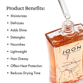 Joon elixir pipette dispensing a drop, demonstrating precise application and controlled usage
