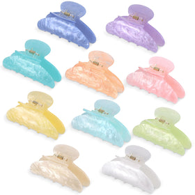 Joottuan front view of ten-clip pack showing colors and benefit of variety