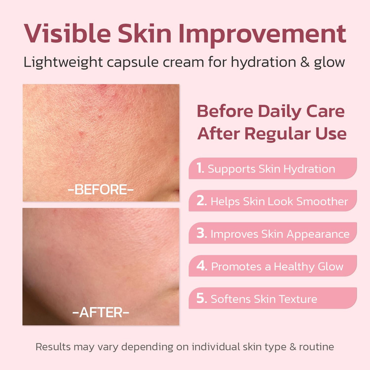 Jorceray dual-texture demo comparing gel and capsule mixes for tailored finish