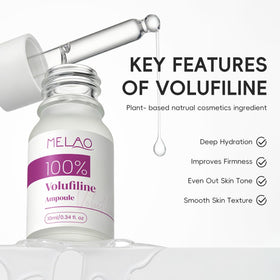 Jornanbo applying a drop to cheek to demonstrate targeted volume-enhancing placement