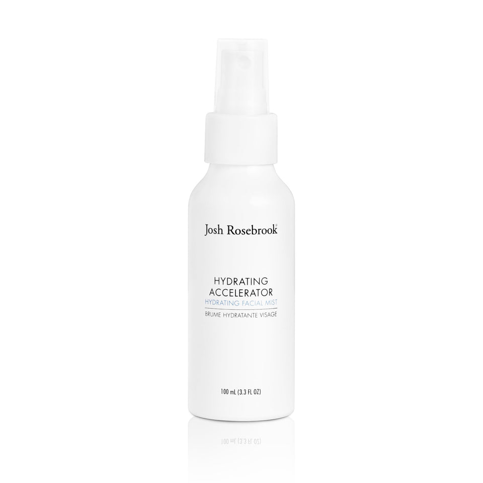 Josh Rosebrook bottle front view showing clean packaging and hydration benefit