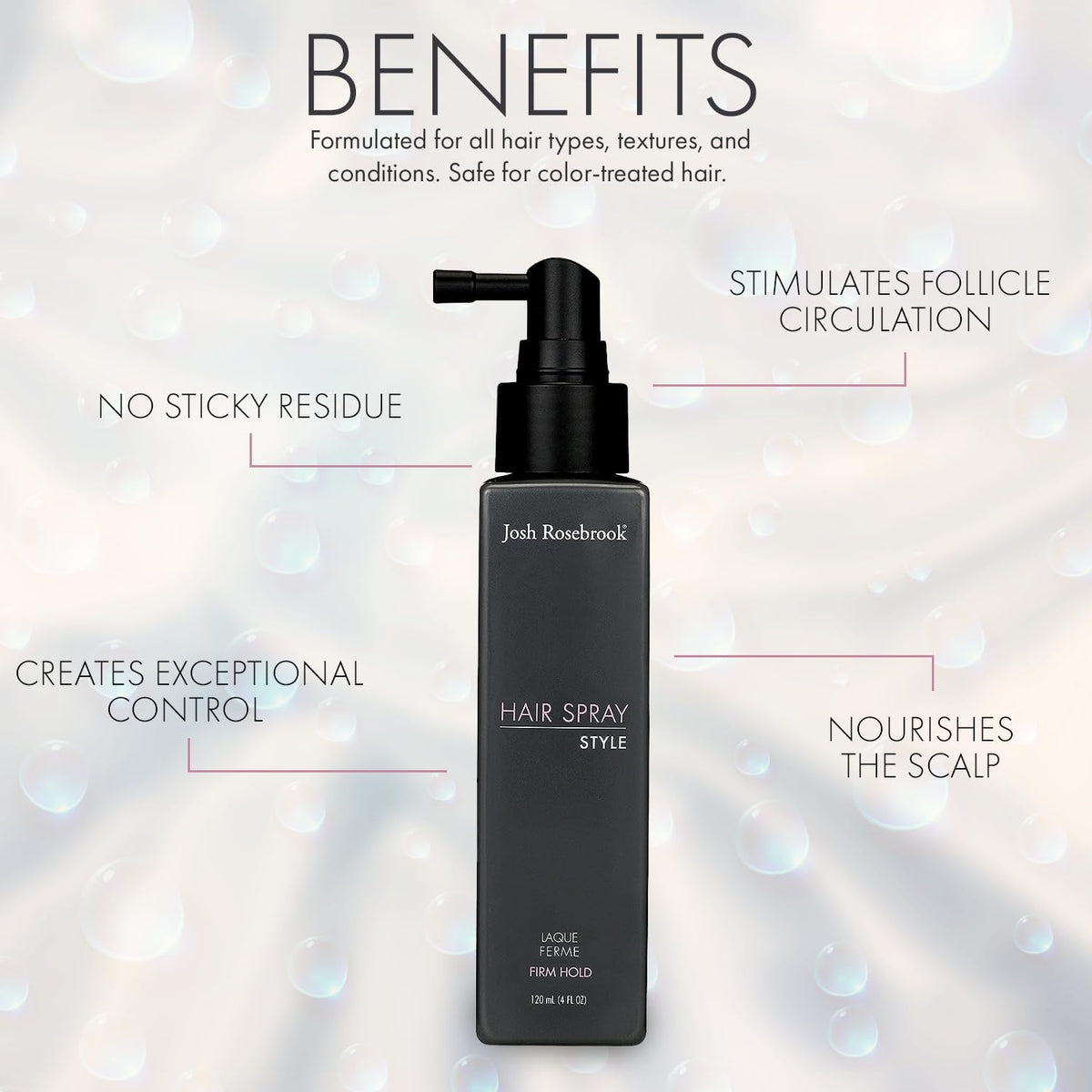 Josh Rosebrook spray action mist dispersing for even application and reliable control