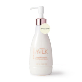 Josie Maran front bottle view showing packaging and quick hydration benefit