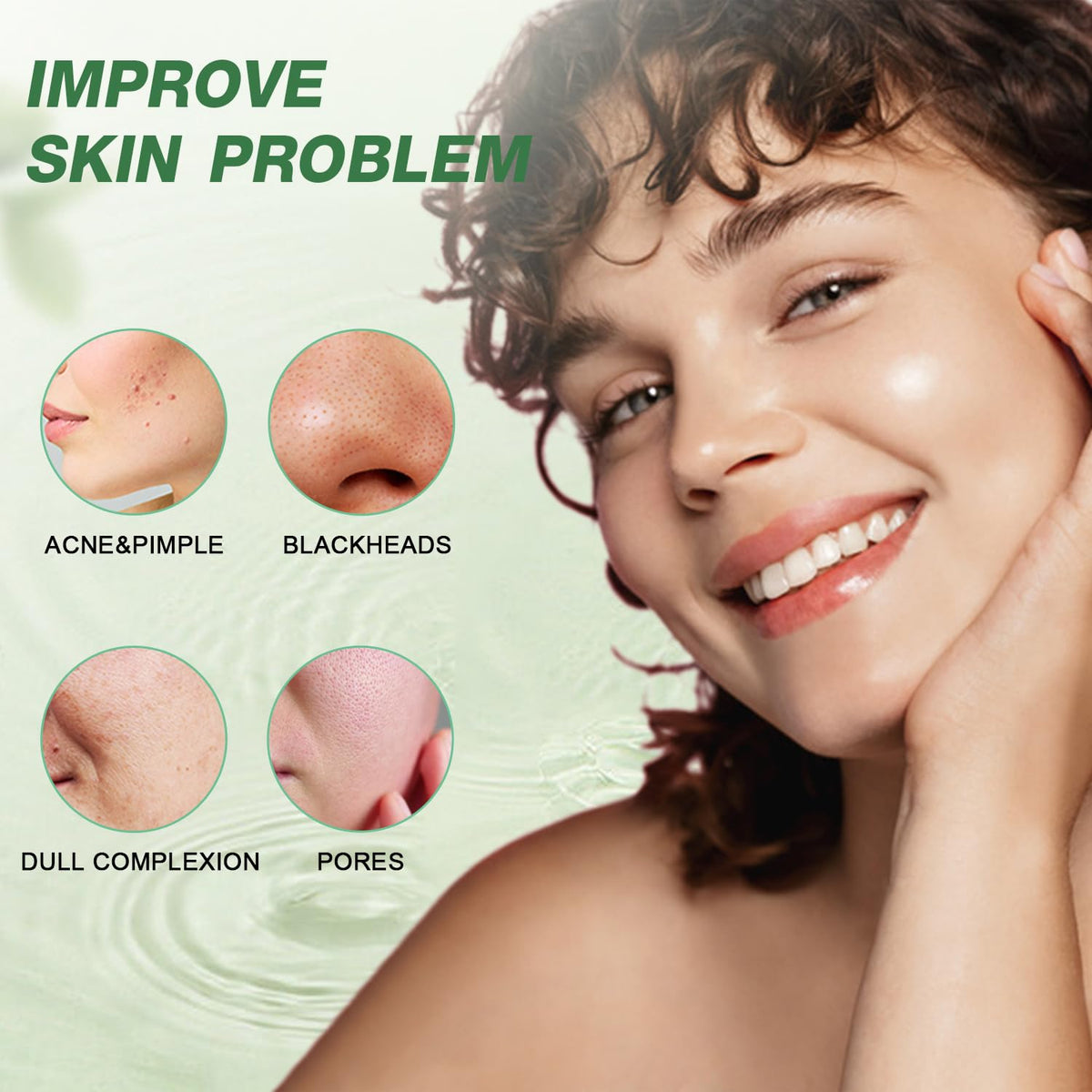 Josmon green tea stick creamy texture closeup showing smooth spreadability and even coverage