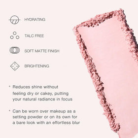 Model applying Jouer Pink Bright under-eye to brighten and lift the appearance naturally