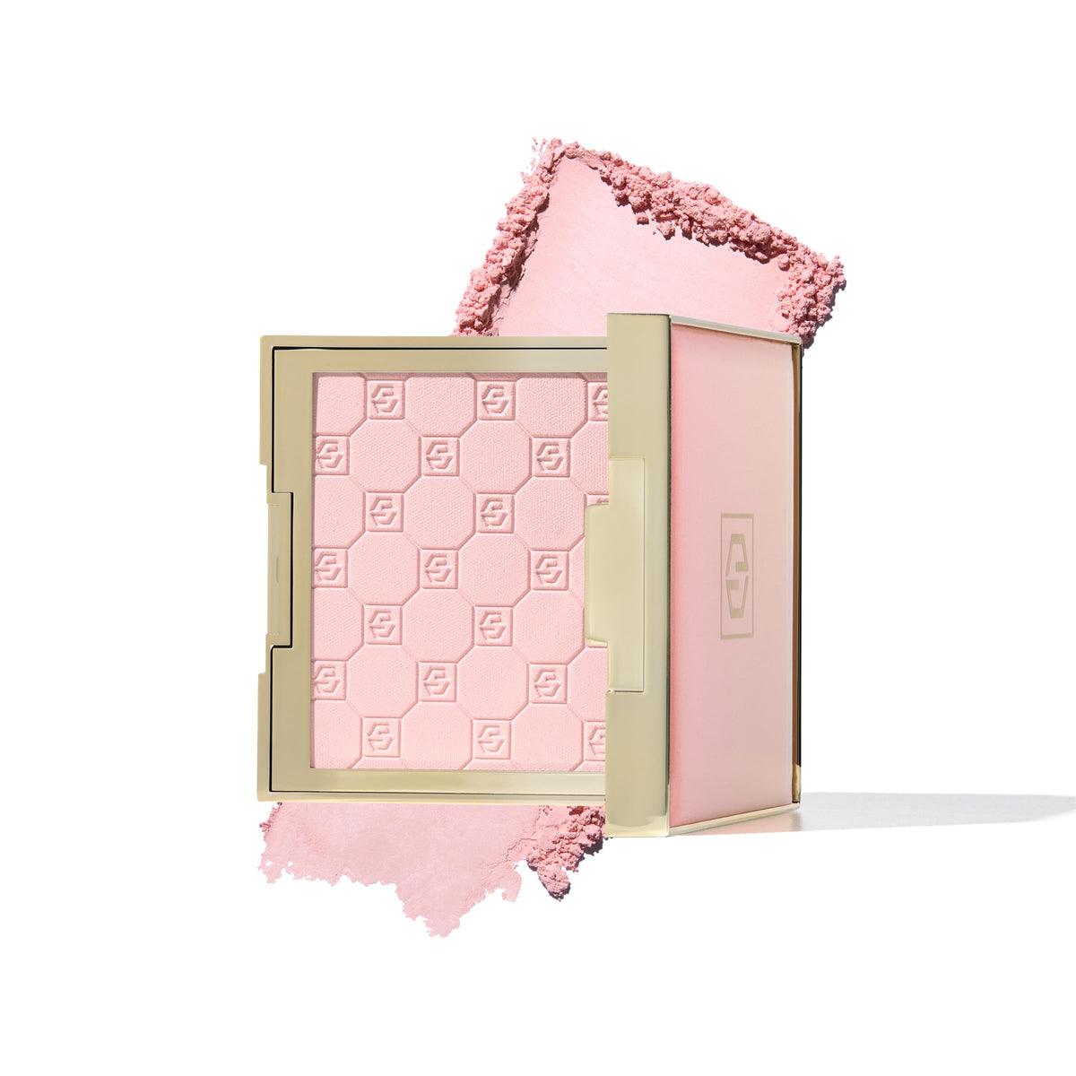Jouer front packaging of Pink Bright powder showing compact and clear branding for quick identification