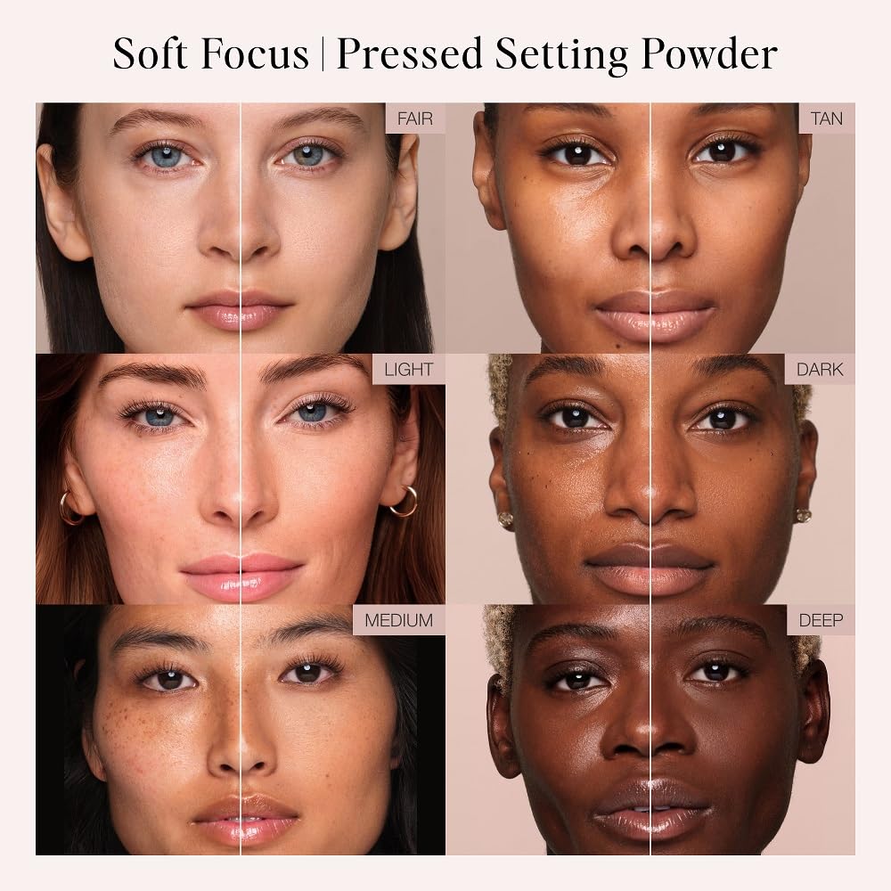 Jouer powder texture close-up revealing silky, finely milled finish