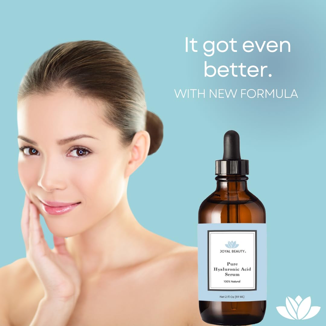 JOYAL BEAUTY label with ingredients and pH, communicating safety and balance