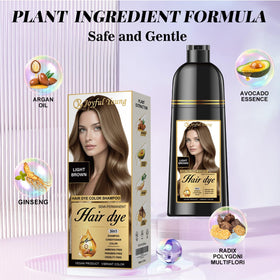 Joyful Young shampoo texture close-up illustrating creamy conditioning formula