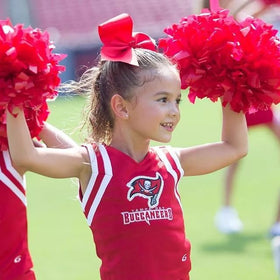 JOYOYO bow used as room decor hanging for bright, festive accent