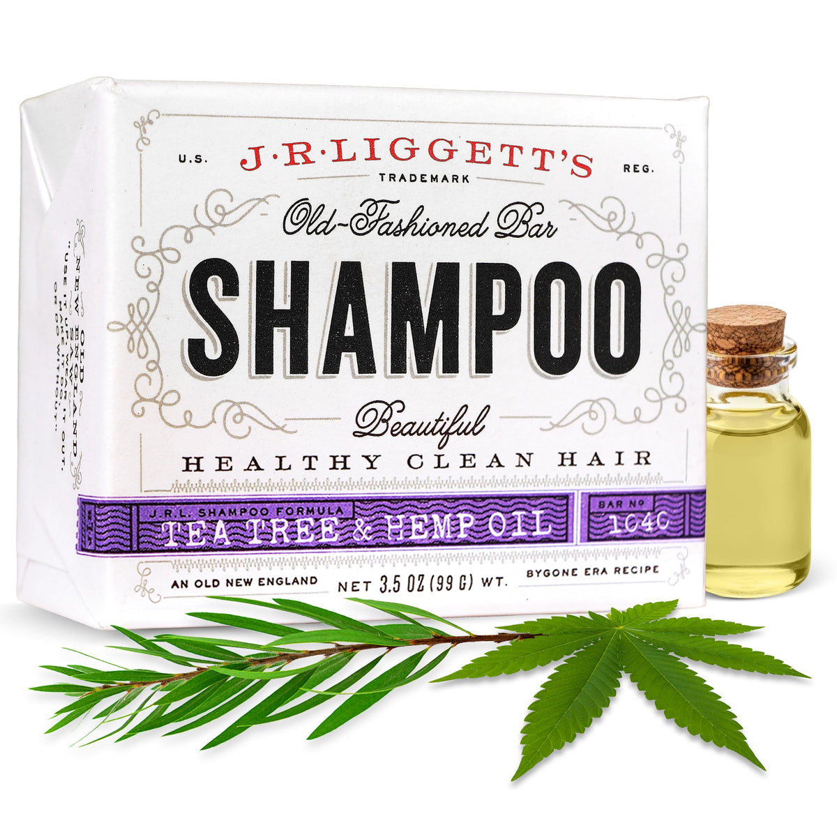 J·R·LIGGETT'S front packaging showing fragrance-free benefits
