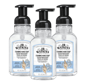 J.R. Watkins front packaging showing brise marine scent and pump for quick use