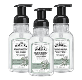 J.R. Watkins front bottle view showing label and easy pump for quick use
