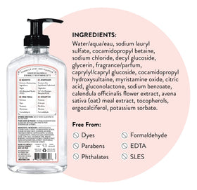 J.R. Watkins grapefruit bottle beside kitchen sink conveying everyday freshness
