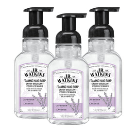 J.R. Watkins front packaging showing lavender scent and benefits