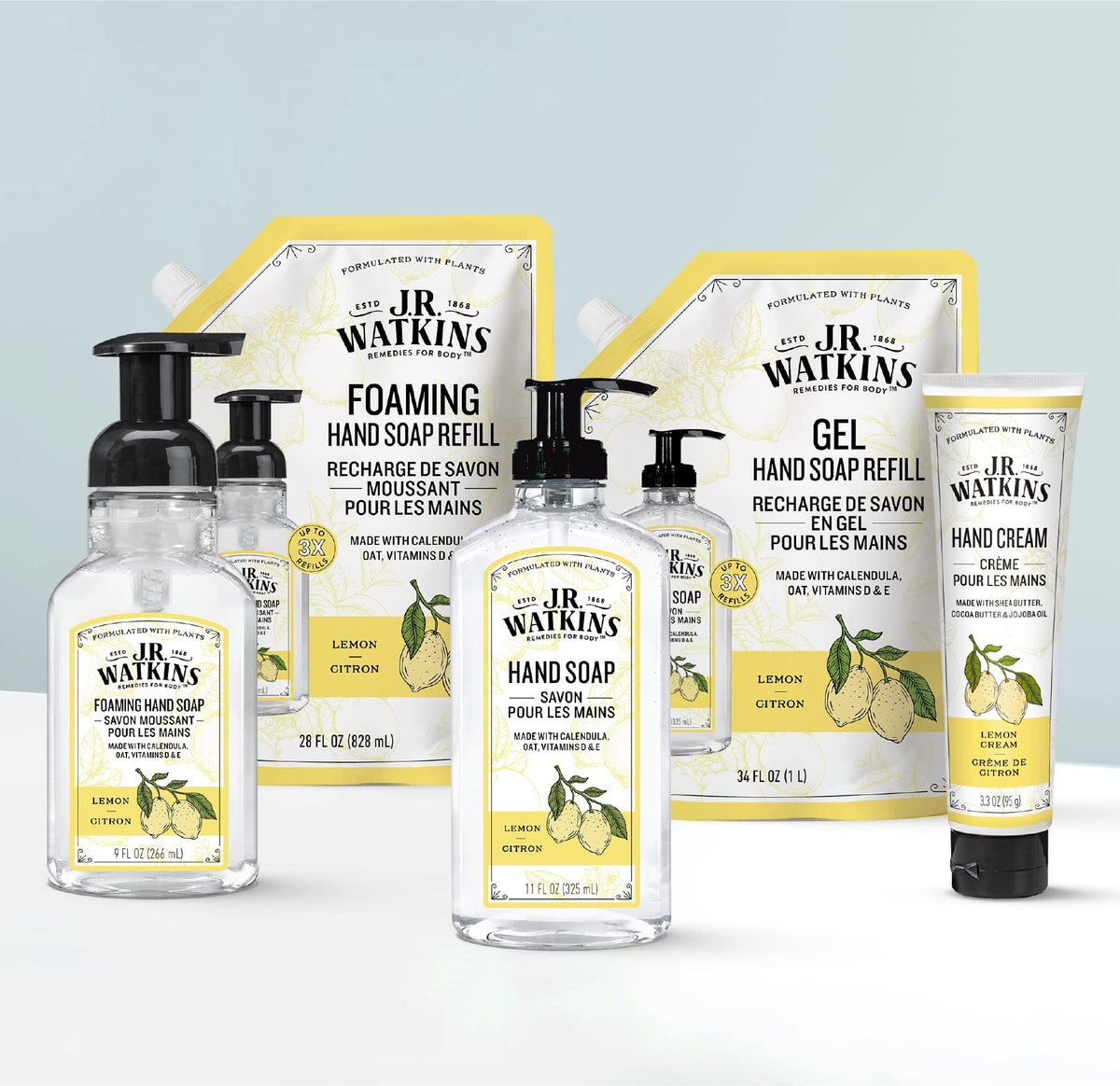 J.R. Watkins 3.3oz size comparison illustrating travel-friendly benefit