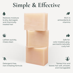 J·R·LIGGETT'S mango butter ingredient close-up illustrating natural nourishment for dry hair