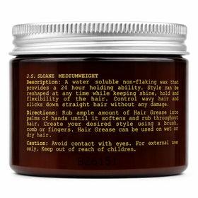 JS Sloane 4 oz jar in hand showing true size for travel-friendly styling