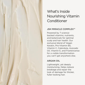 JSHealth conditioner with argan oil bottle illustrating nourishing oil benefits