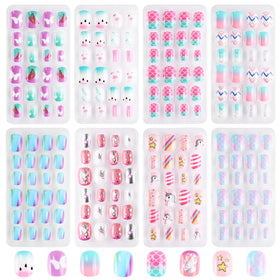 Jsiallye front packaging showing colorful unicorn designs and set benefit