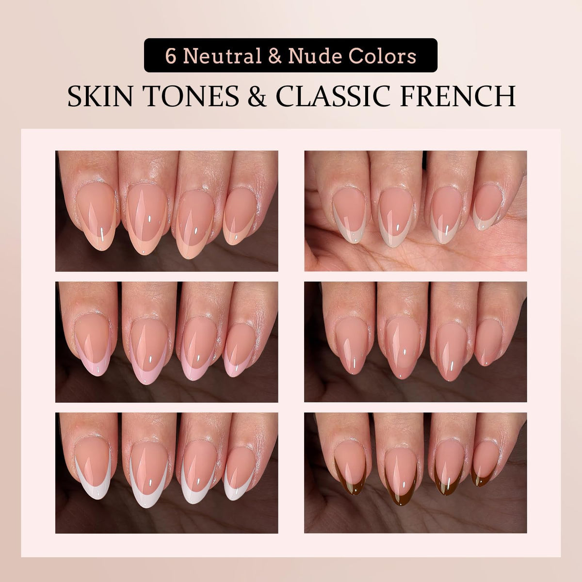 Jsiallye press-on nails applied on hand model illustrating quick salon-quality result