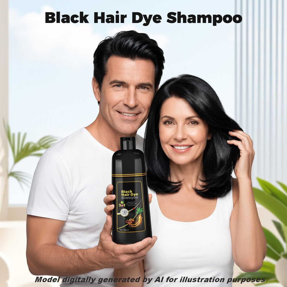 JUANCHI close-up label highlighting natural extracts and gentle formula benefit