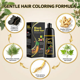 JUANCHI close up ingredient label highlighting plant extracts and gentler formulation