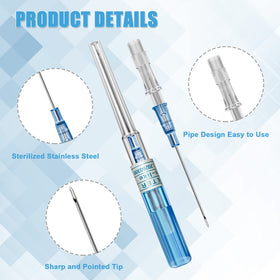 juder needles in a sterile piercing setup illustrating professional use