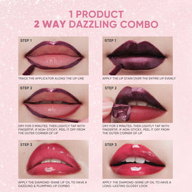 JUDYDOLL ingredient callout featuring tripeptide label for volume-enhancing benefit