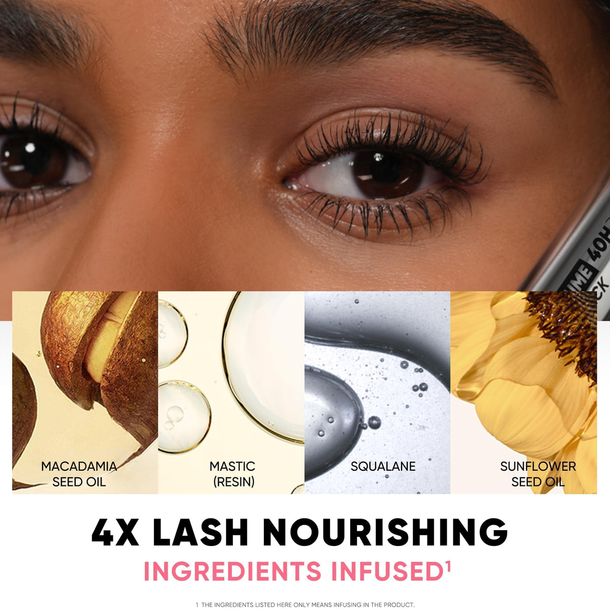 JUDYDOLL before and after lashes showing visible volume boost