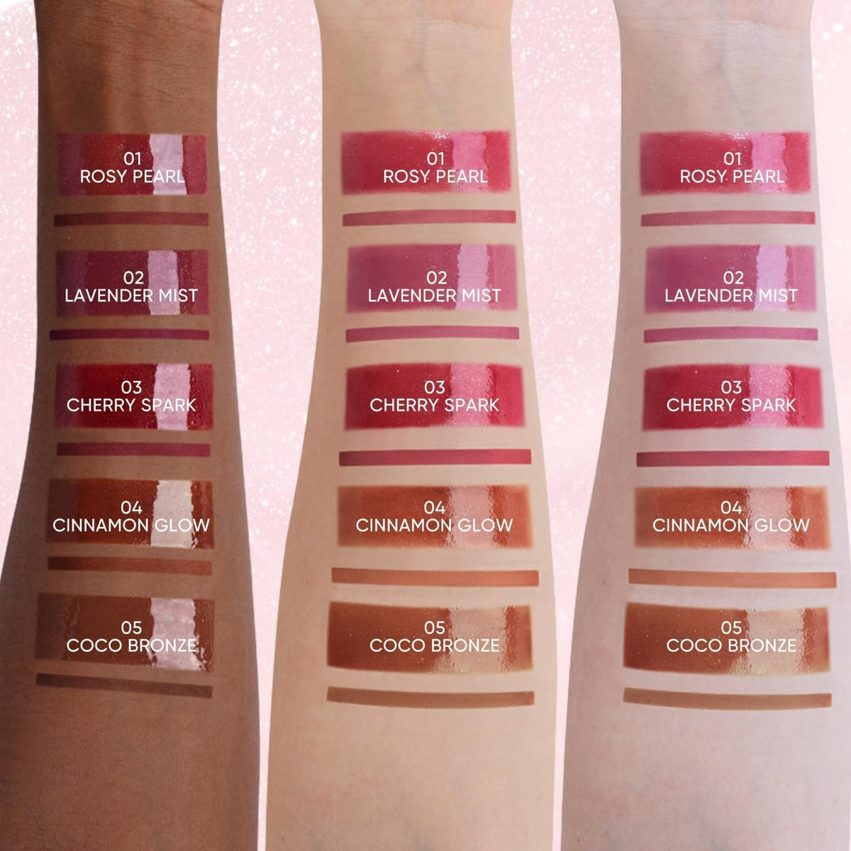 JUDYDOLL peel-off tint application closeup demonstrating smooth film and long-wear benefit
