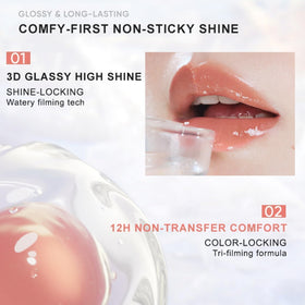 JUDYDOLL reflective shine detail showing high-gloss mirror effect