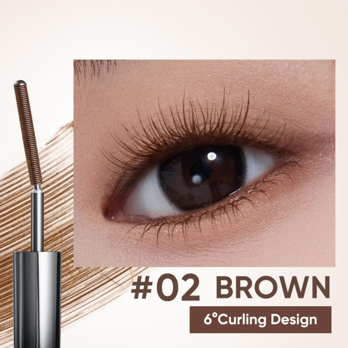JUDYDOLL steel wand close-up for precise lash separation and lift
