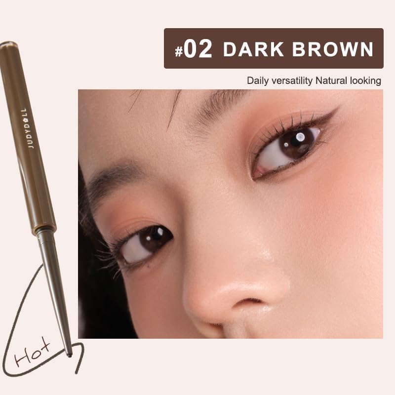 JUDYDOLL ultrafine 1.5mm tip close-up demonstrating precise micro-lining capability