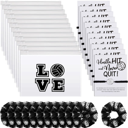 Juexica front packaging showing 36-piece volleyball gift set, neat presentation and value