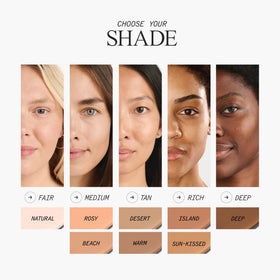 Juice Beauty product blended on hand illustrating coverage and color-correcting benefit