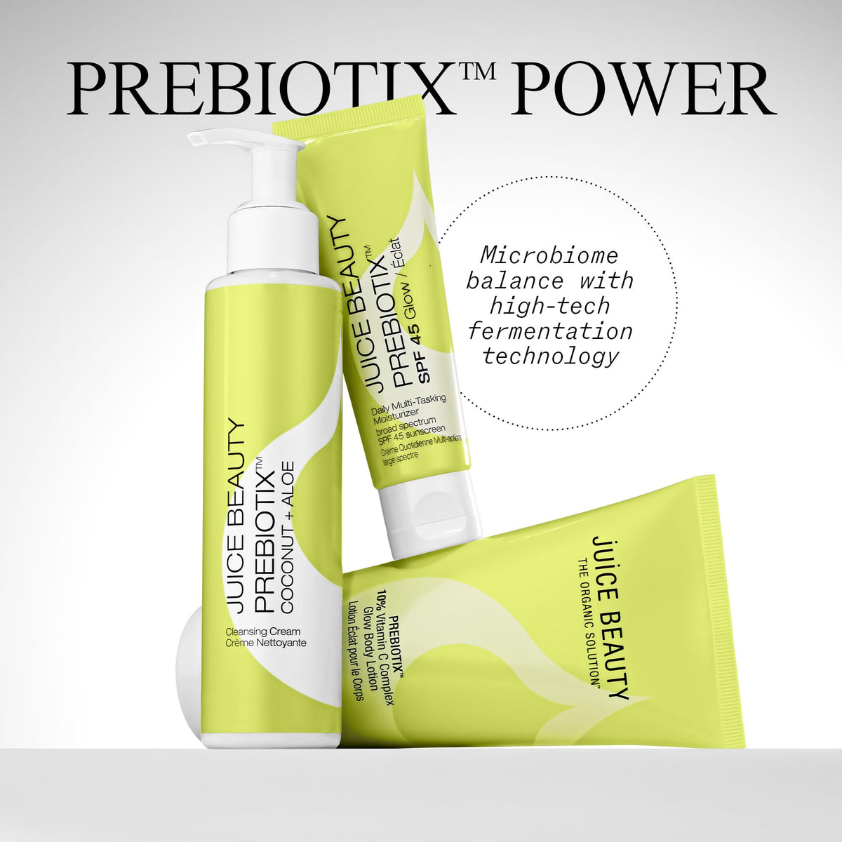 Juice Beauty product label close-up showing clean-beauty and vegan claims