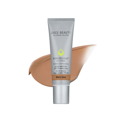 Juice Beauty front packaging showing Warm Glow tube and SPF30 protection