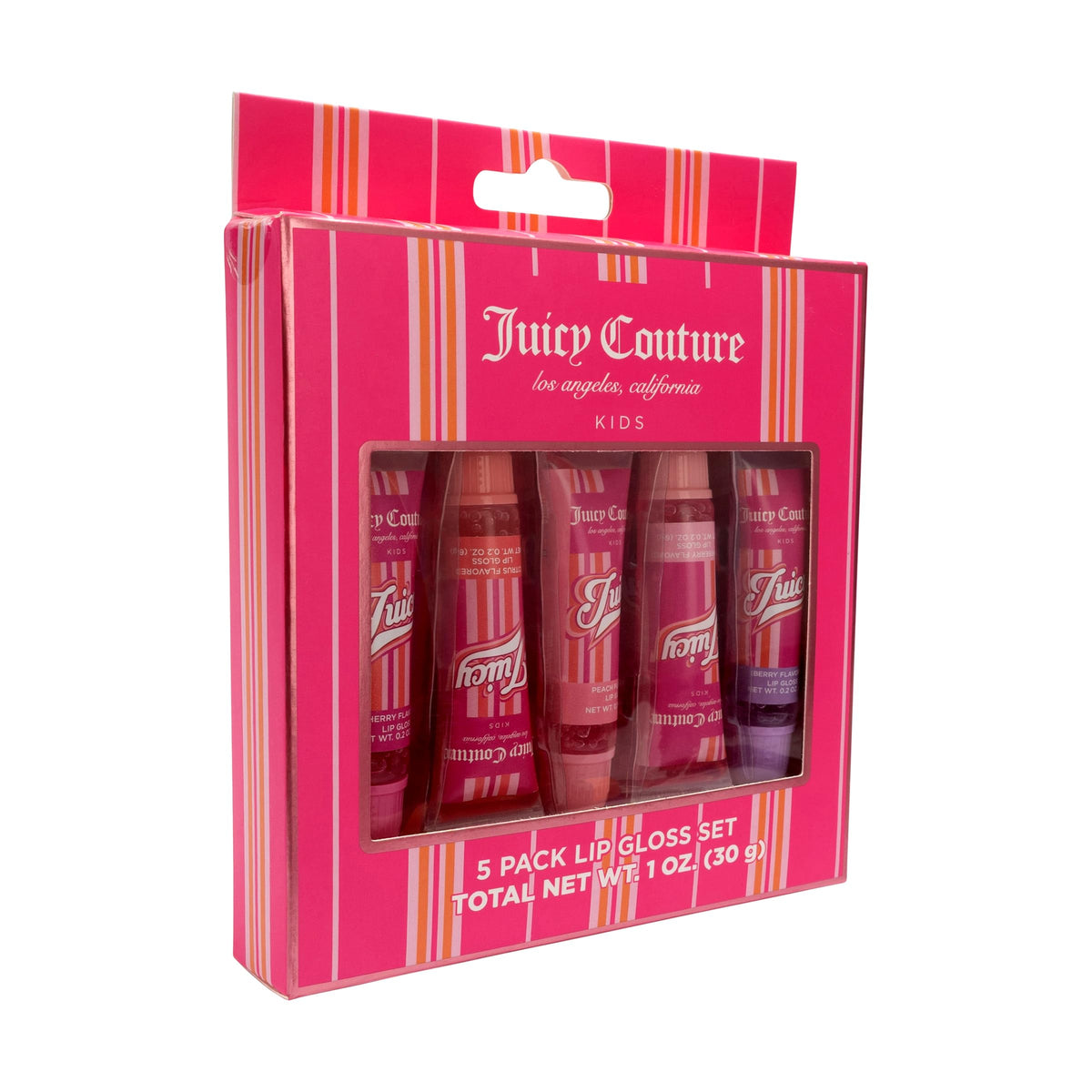 Juicy Couture texture swatches on skin showing glossy finish and smooth feel