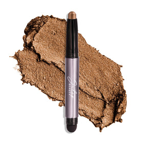 Julep front view of bronze shimmer stick showing compact tube and shade