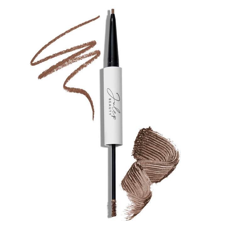 Julep front packaging showing dual-ended brow tool and medium brown benefit