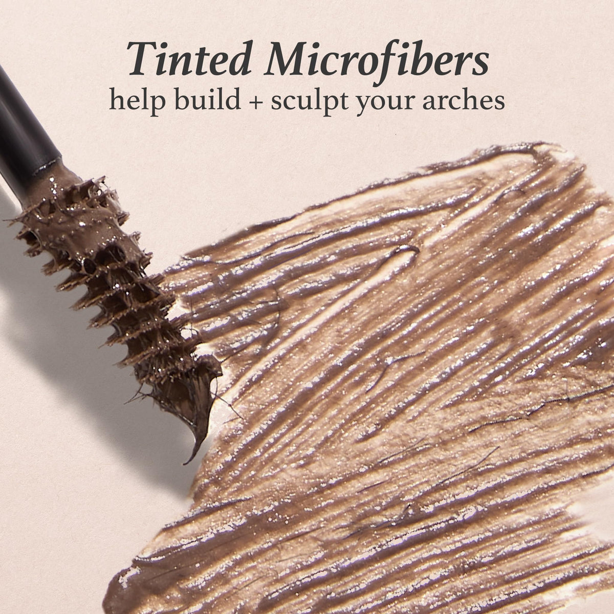 Julep pencil strokes on skin highlighting hairlike texture and buildable coverage