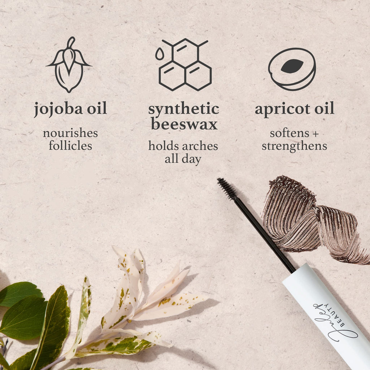 Julep texture swatch on skin showing taupe tint and buildable pigment payoff