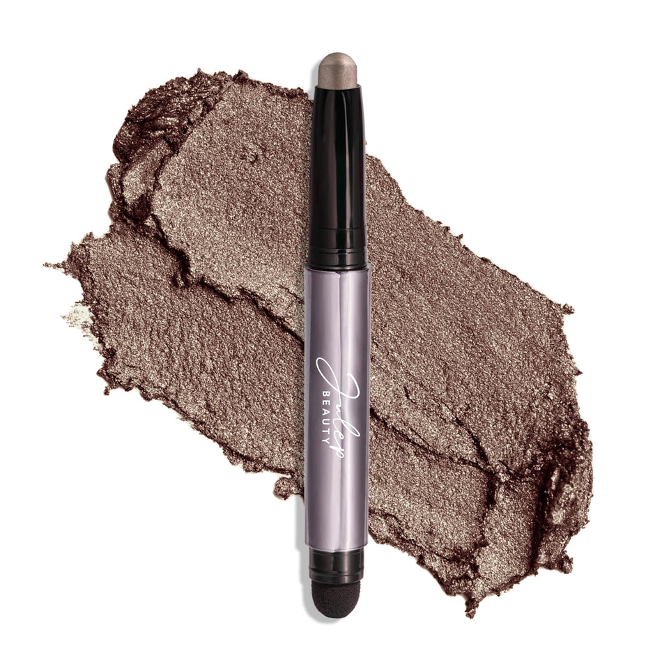 Julep front packaging showing Taupe Shimmer shade and benefits